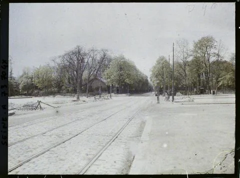 RECORD DATE NOT STATED Paris (16th arr.), France Location of old fortifica... 写真素材