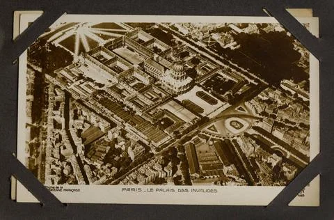 RECORD DATE NOT STATED  An Paris. Paris view album. The Palais des Invalid... 库存照片