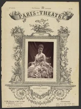RECORD DATE NOT STATED  Paris Theatre: Blanche Pierson. J. Emile Tourtin, ... Stock-Fotos