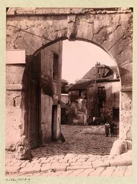 RECORD DATE NOT STATED  Paris picturesque - A corner of Beethoven Street i... Stock-Fotos
