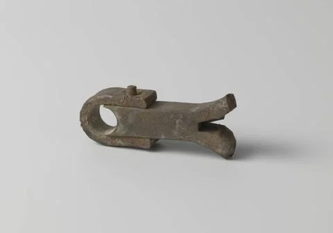 RECORD DATE NOT STATED  Part, hinge (?) Hek door with pointed arch groins ... Stock Photos
