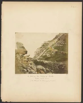 RECORD DATE NOT STATED  A Part of the Valley of Rocks, Lynton, North Devon... Stock Photos