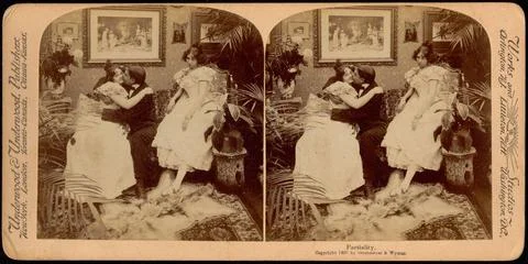 RECORD DATE NOT STATED Partiality , Couples, Courtship, Romances, Mental s... Stock Photos