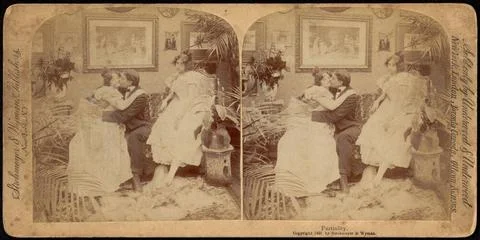 RECORD DATE NOT STATED Partiality , Kissing Copyright: xpiemagsx digcompie... Stock Photos