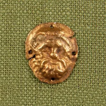 RECORD DATE NOT STATED  The patch in the shape of the main Sylena; supervi... Stock Photos