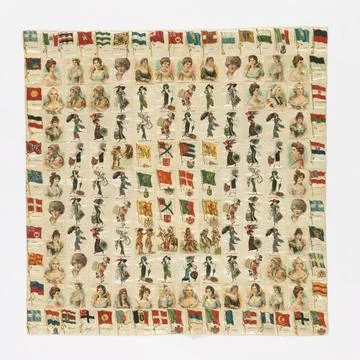 RECORD DATE NOT STATED Patchwork Cover (USA); silk, cotton Copyright: xpie... 스톡 사진
