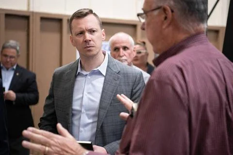 RECORD DATE NOT STATED Paul Ramsay (right), 502nd Trainer Development Squa... 写真素材