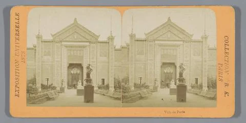 RECORD DATE NOT STATED  Pavilion of the city of Paris at the World Exhibit... Fotos Stock