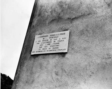RECORD DATE NOT STATED Pebernat. Photographs of Marshall Plan Programs, Ex... 写真素材