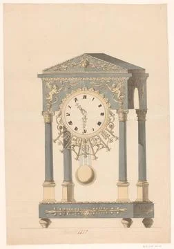 RECORD DATE NOT STATED  Pendule, anonymous, c. 1800 - c. 1820 Pendulum of ... Stock Photos
