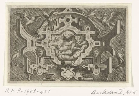 RECORD DATE NOT STATED  Performances of the four elements: Air, Pieter van... Stock Photos