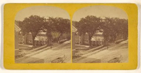 RECORD DATE NOT STATED Phenix Mill &amp; Main Street. George H. Scripture (Ame... Stock Photos