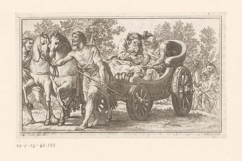 RECORD DATE NOT STATED  Philippus explains the Scriptures to the Egyptian ... Stock Photos