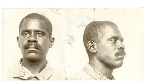 RECORD DATE NOT STATED Photograph of Coon Vann. Bureau of Prisons, Inmate ... Stock Photos