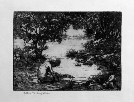 RECORD DATE NOT STATED The Pixie Baby Arthur William Heintzelman (American... Stock Photos