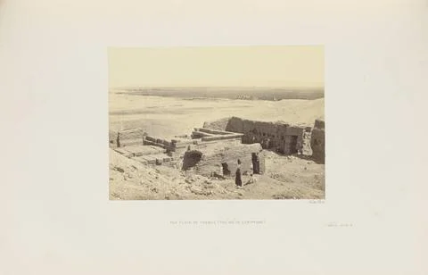 RECORD DATE NOT STATED The Plain of Thebes (The No of Scripture). Francis ... Stock Photos