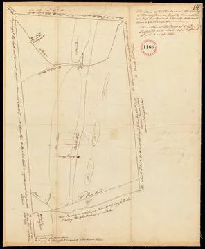 RECORD DATE NOT STATED Plan of Wilbraham, surveyor s name not given, dated... Foto stock