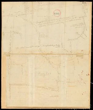 RECORD DATE NOT STATED Plan of Douglas, made by Aaron Marsh, dated 1794-5.... Foto stock