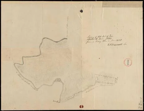 RECORD DATE NOT STATED Plan of Rowe (Zoar) made by E. P. Farnsworth, dated... Stock Photos