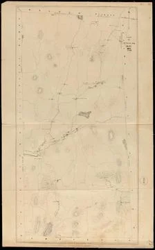 RECORD DATE NOT STATED Plan of Spencer, surveyor s name not given, dated N... Foto stock