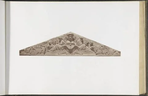 RECORD DATE NOT STATED  Plot model for sculpture on the Palais du Louvre, ... Fotos de archivo