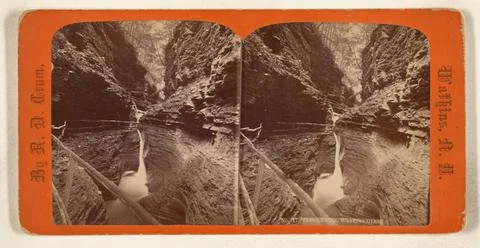 RECORD DATE NOT STATED Pluto Falls, Watkins Glen.. Richard D. Crum (Americ... Foto stock