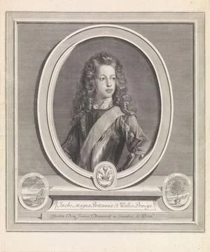 RECORD DATE NOT STATED  Portrait of Jacobus Frans Eduard Stuart, Gerard Ed... Stockfoto's