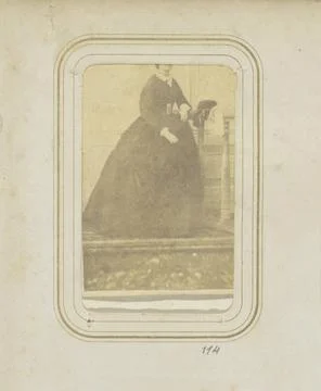 RECORD DATE NOT STATED  Portrait of a woman in a long dress, c. 1850 - c. ... Photos