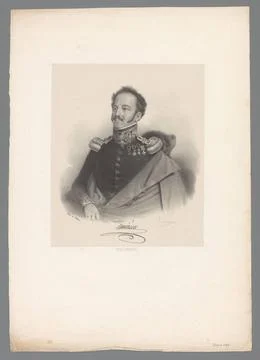 RECORD DATE NOT STATED  Portrait of Van Jan Nepomucen UmiÅ ski, Pierre Roc.. Stockfoto's