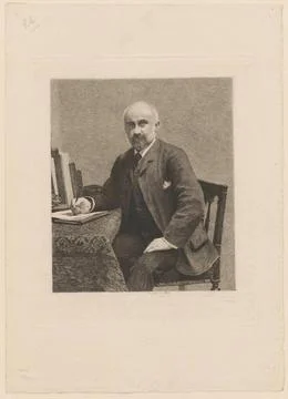 RECORD DATE NOT STATED  Portrait de M. Adolphe Jullien, Stan IV; Jasi Ski,... Stockfoto's