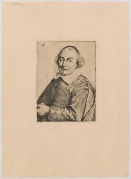 RECORD DATE NOT STATED  Portrait of Joost Van Den Vondel; Jasi Ski, Feliks... Foto stock