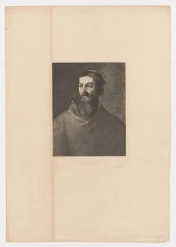 RECORD DATE NOT STATED  Portrait of Cardine Rodolfo Pio da Capri; Jasi Ski... Stock Photos