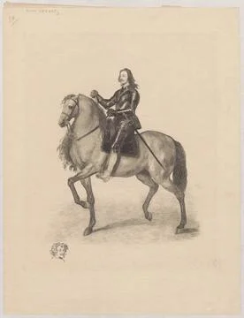 RECORD DATE NOT STATED  Portrait de Charles 1er, state III; Jasi Ski, Feli... Foto stock
