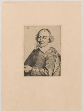RECORD DATE NOT STATED  Portrait of Joost Van Den Vondel; Jasi Ski, Feliks... Stock Photos