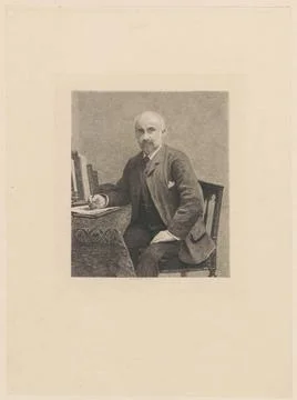 RECORD DATE NOT STATED  Portrait de M. Adolphe Jullien, Stan V Final; Jasi... Stockfoto's