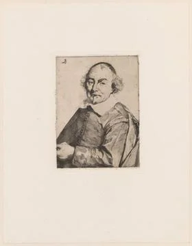 RECORD DATE NOT STATED  Portrait of Joost Van Den Vondel; Jasi Ski, Feliks... Stock Photos