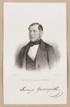RECORD DATE NOT STATED  Portrait of Seweryn GoszczyÅ ski; Desmaisons, Emil.. Foto stock