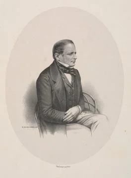 RECORD DATE NOT STATED  Portrait of a man; Lemercier, Benard et Cie (Paris... Photos