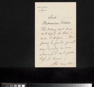 RECORD DATE NOT STATED  Postcard to Philip Zilcken, 1911 Paris paper. ink ... Stock Photos