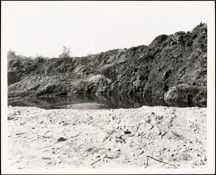 RECORD DATE NOT STATED Progress 1-Backfilling swamp at West Mooring Circle... Stock Photos