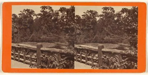 RECORD DATE NOT STATED Prospect Park, Brooklyn. The Lilly sic Pond.. Edwar... Fotos de archivo