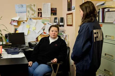 RECORD DATE NOT STATED Queens, N.Y., Jan. 9, 2013 FEMA Community Relations... Stock Photos