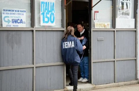RECORD DATE NOT STATED Queens, N.Y., Jan. 9, 2013 FEMA Community Relations... Stock Photos