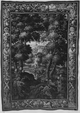 RECORD DATE NOT STATED  Rabbit hunter returning from hunt. unknown c. 1675... Stock Photos