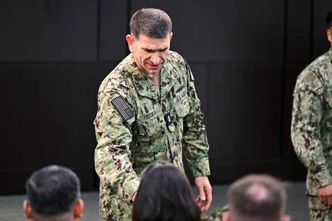 RECORD DATE NOT STATED  Rear Adm. Rick Freedman, Navy Deputy Surgeon Gener... Stock Photos
