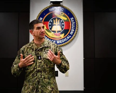 RECORD DATE NOT STATED  Rear Adm. Rick Freedman, Navy Deputy Surgeon Gener... Stock Photos