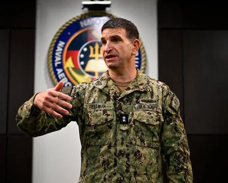 RECORD DATE NOT STATED  Rear Adm. Rick Freedman, Navy Deputy Surgeon Gener... Stock Photos