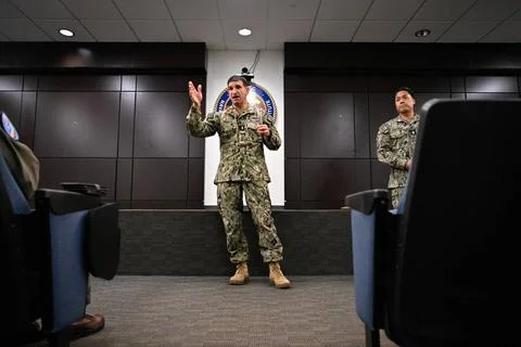 RECORD DATE NOT STATED  Rear Adm. Rick Freedman, Navy Deputy Surgeon Gener... Stock Photos