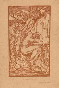 RECORD DATE NOT STATED  Rebels in hell, Johannes Josephus Aarts, 1898 prin... Stockfoto's