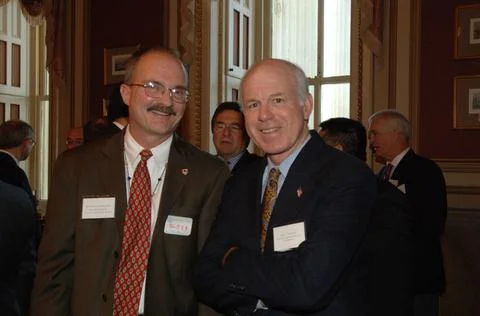 RECORD DATE NOT STATED  Reception, attended by Fish and Wildlife Service D... Foto stock